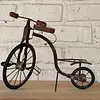 Bicicleta Metal, Madera Y Caucho