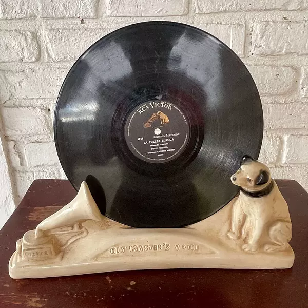 Exhibidor De Disco Nipper Rca Victor His Master´S Voice 1970