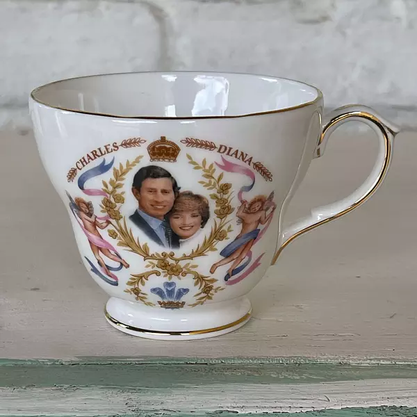 Taza Carlos Diana Duchess Inglaterra 1982