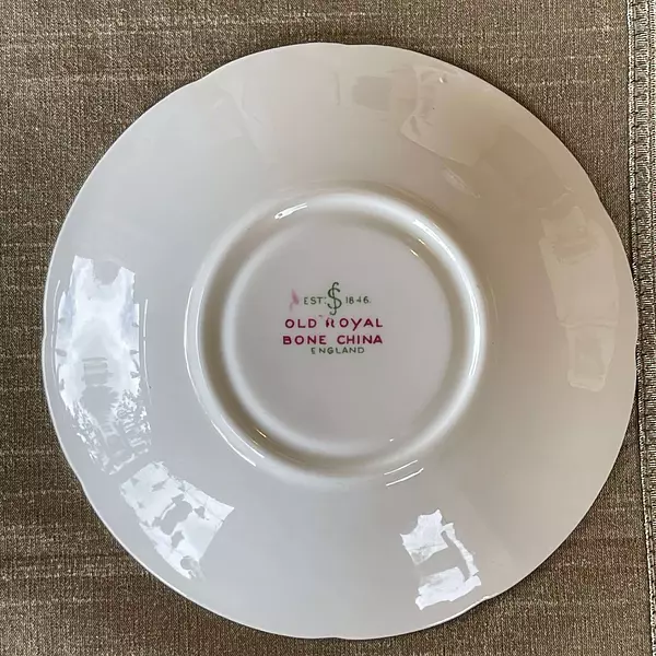 Taza De Te Con Plato Inglés Old Royal