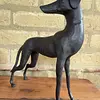 Figura De Perro Galgo En Hierro