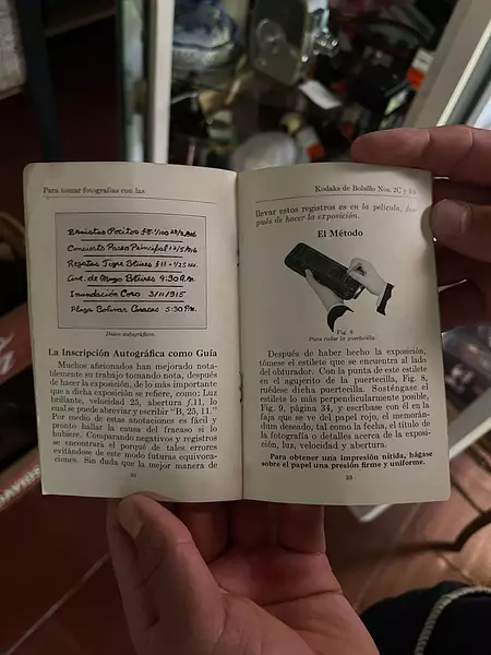 Manual Kodaks De Bolsillo Nos. 2c Y 3a Usa 1930
