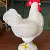 Gallo De Vidrio De Leche 1950