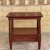 Mesa Auxiliar Madera Flor Morado