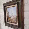 Oleo Original "Mountain Scene" 1950 Firmado Por Peter Haller