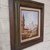 Oleo Original "Mountain Scene" 1950 Firmado Por Peter Haller