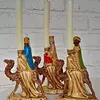 Candelabros 3 Reyes Magos Sobre Camellos