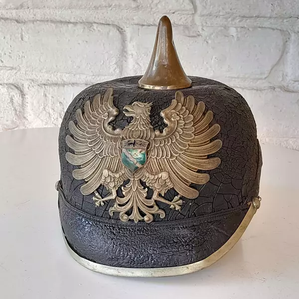 Casco Prusiano Imperio Alemán S. Xix