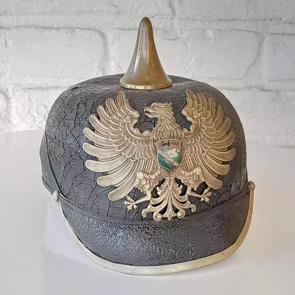 Casco Prusiano Imperio Alemán S. Xix