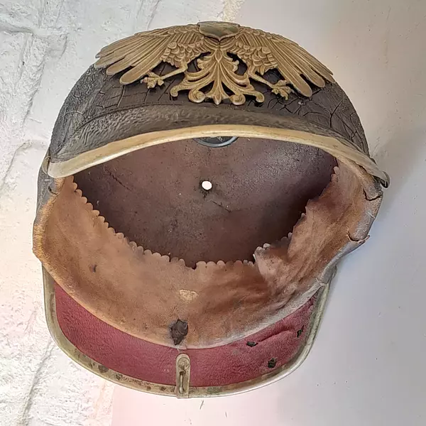 Casco Prusiano Imperio Alemán S. Xix