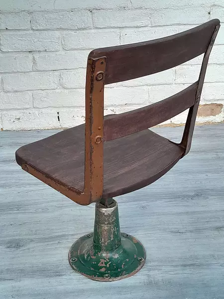 Silla Giratoria De Pupitre 1930