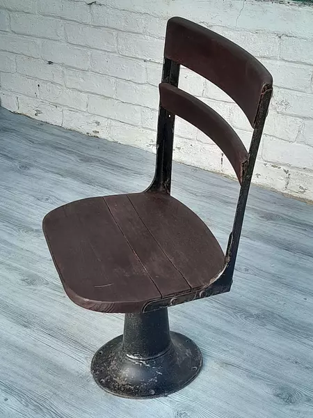 Silla Giratoria De Escuela 1930