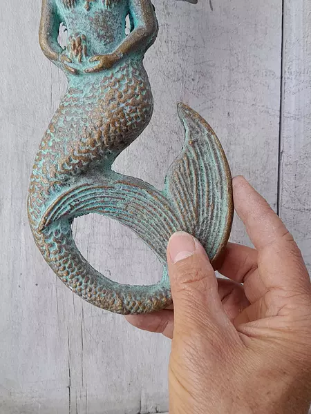 Aldaba Sirena En Bronce