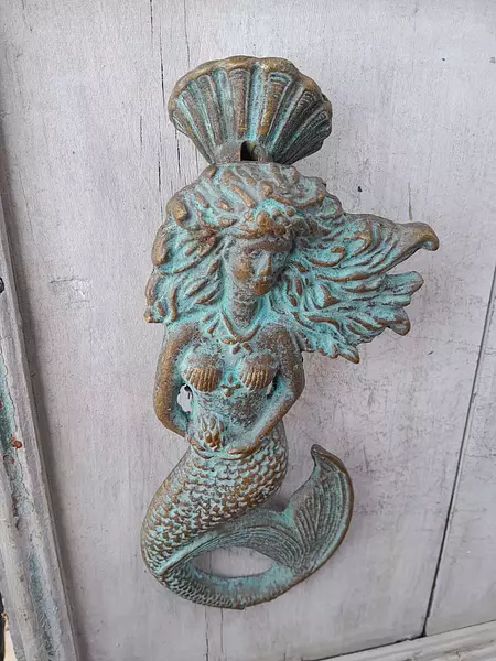 Aldaba Sirena En Bronce