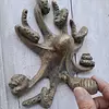 Aldaba De Pulpo En Bronce