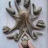 Aldaba De Pulpo En Bronce