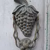 Aldaba De Frutas En Bronce