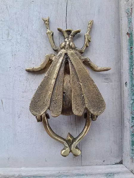 Aldaba Abeja En Bronce