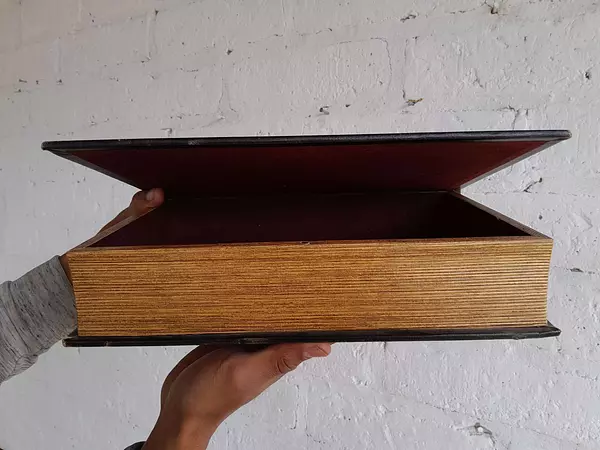 Caja Con Forma De Libro