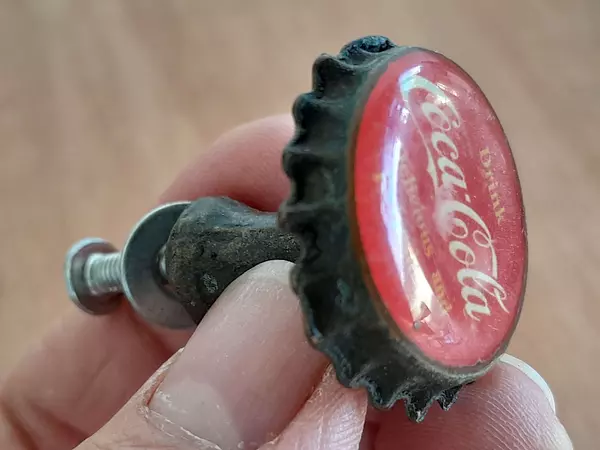 Perilla De Coca Cola Metálica