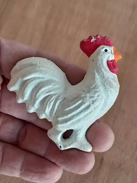 Perilla Metálica Forma De Gallo