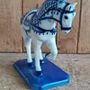 Figura Caballo Cerámica Franklin Mint - Paises Bajos 1987