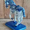 Figura Caballo Cerámica Franklin Mint - Paises Bajos 1987