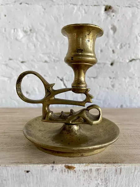 Candelero De Bronce