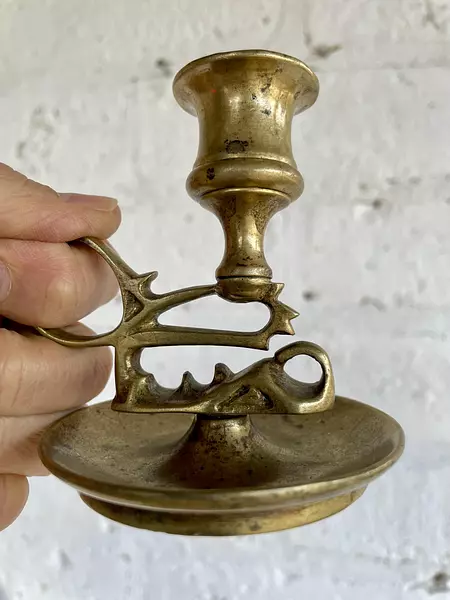 Candelero De Bronce