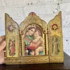 Tríptico Italiano Virgen De La Silla 1980