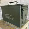 Caja Militar Metálica Extrafuerte Gr Usa 1995