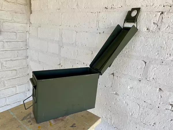 Caja Militar Metálica Extrafuerte Usa 1995