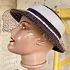 Sombrero Con Malla De Tul - 1960