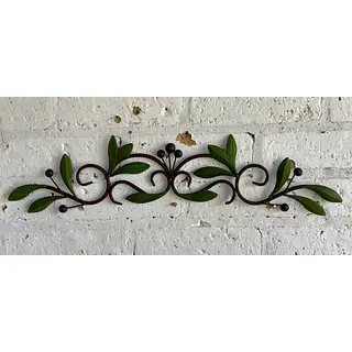 Aplique De Pared Rama De Olivo Con Aceitunas