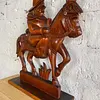 Talla Madera Don Quijote Y Sancho Panza - Colombia 1980