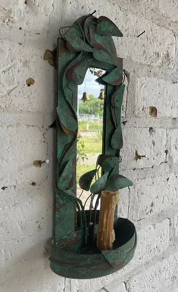 Espejo Porta Vela
