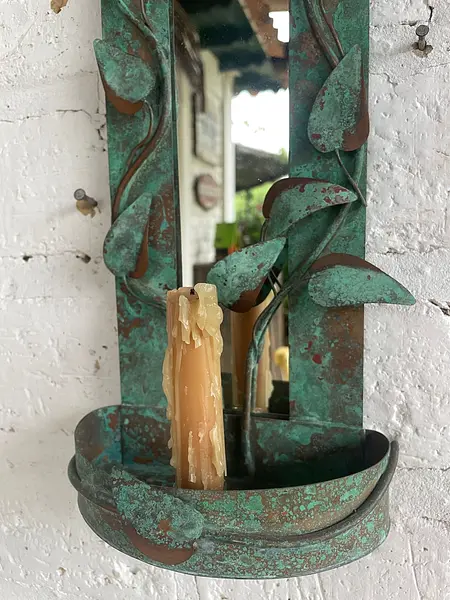 Espejo Porta Vela