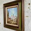 Oleo Original "Mountain Scene" 1950 Firmado Por Peter Haller