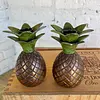 Candelabros En Forma De Piña - India 1993