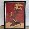 Batik Original Enmarcado - Indonesia 1990