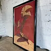 Batik Original Enmarcado - Indonesia 1990