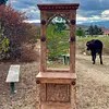 Espejo Recibidor Consola Madera Recuperada