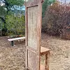 Espejo Recibidor Consola Madera Recuperada