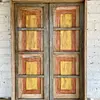 Ventana Y Contraventana De 2 Hojas - Colombia 1930