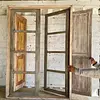 Ventana Y Contraventana De 2 Hojas - Colombia 1930