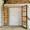 Ventana Y Contraventana De 2 Hojas - Colombia 1930