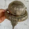 Servidor De Caviar En Plata Persa - Irán 1920