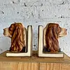 Tranca Libros Cabeza Perro Cocker Spaniel - Japón 1950