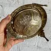 Servidor De Caviar En Plata Persa - Irán 1920