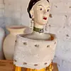 Muñeca De Madera Tallada